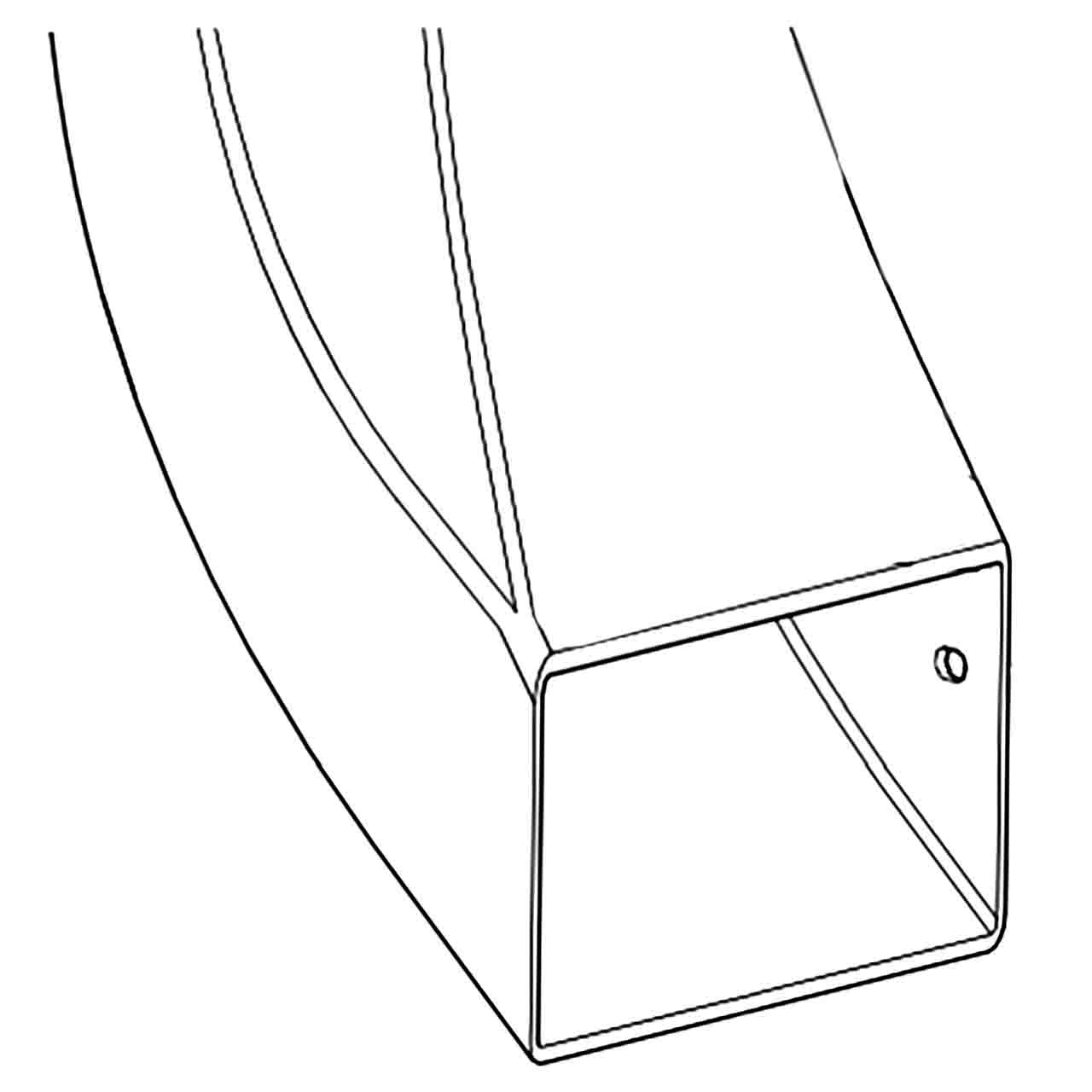 k.catcher.2  HUSTLER 608026 CATCHER CHUTE - Genuine Part