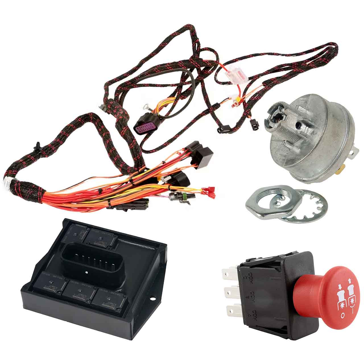 Wire Harness Kit For Hustler Super Z Kawasaki FX850 (27hp) 60