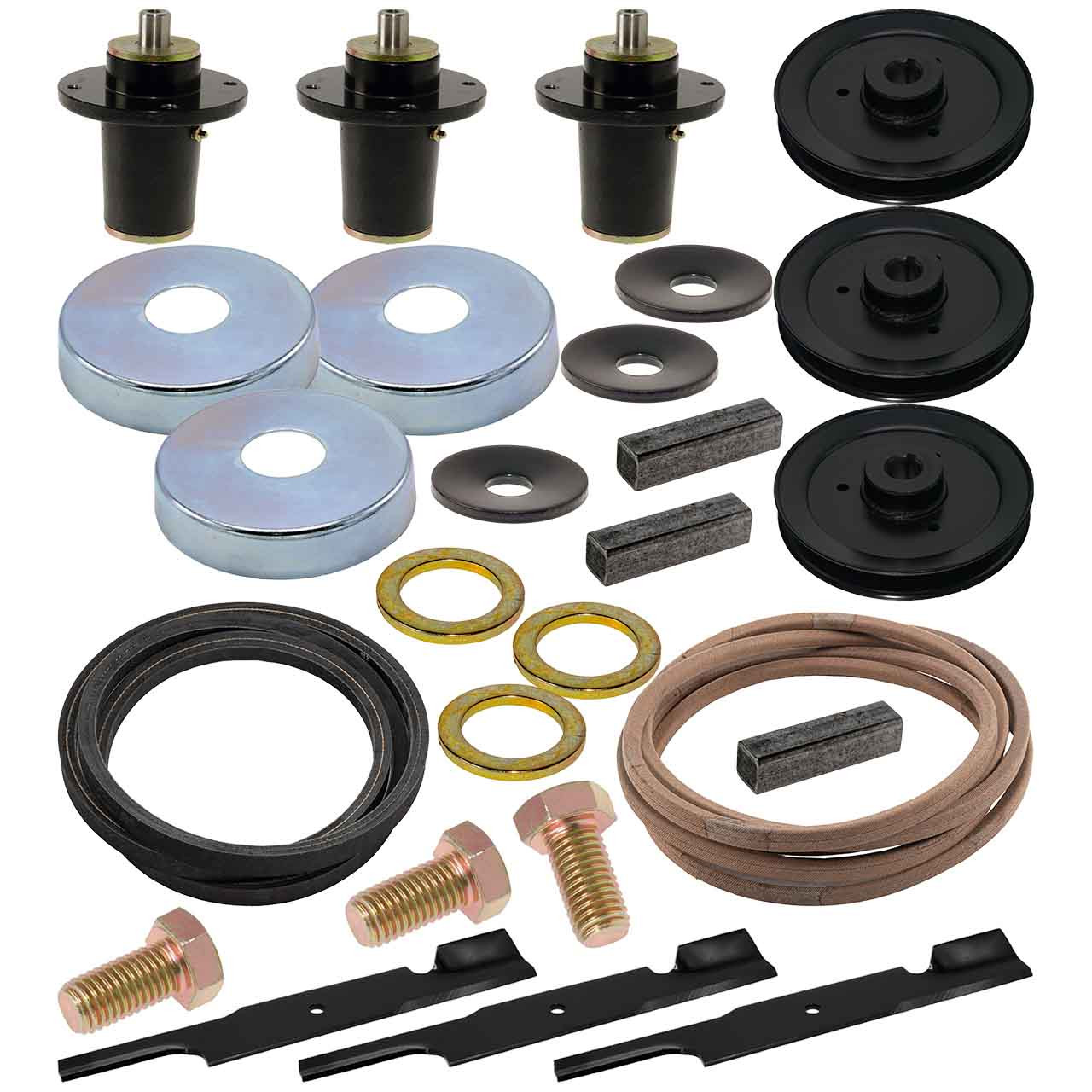 Complete Deck Moving Parts Maintenance Kit For Hustler Super Z 60