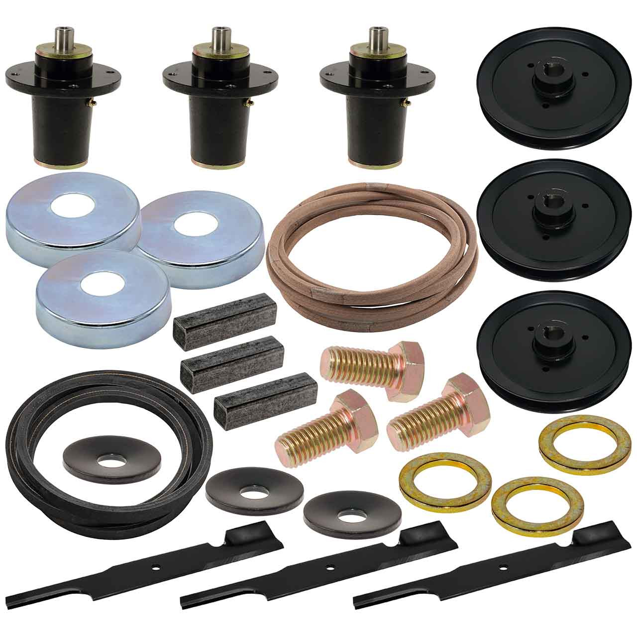 Complete Deck Moving Parts Maintenance Kit For Hustler Super Z 60