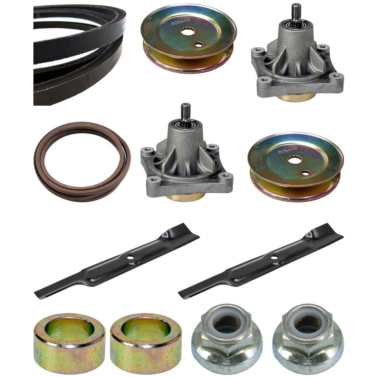 maronページ Complete Deck Moving Parts Maintenance Kit For Hustler SurferPro