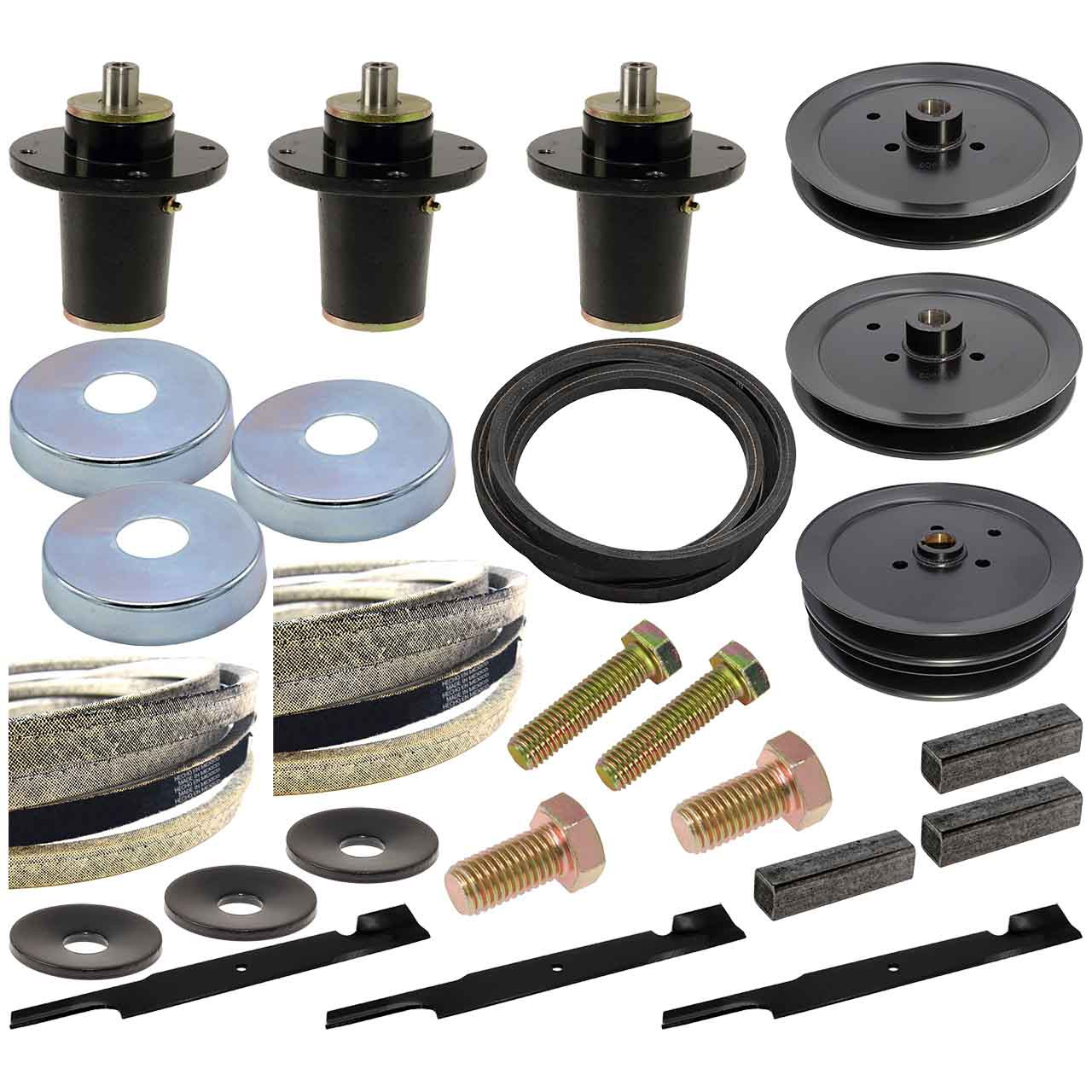 Complete Deck Moving Parts Maintenance Kit For Hustler Super SF 72
