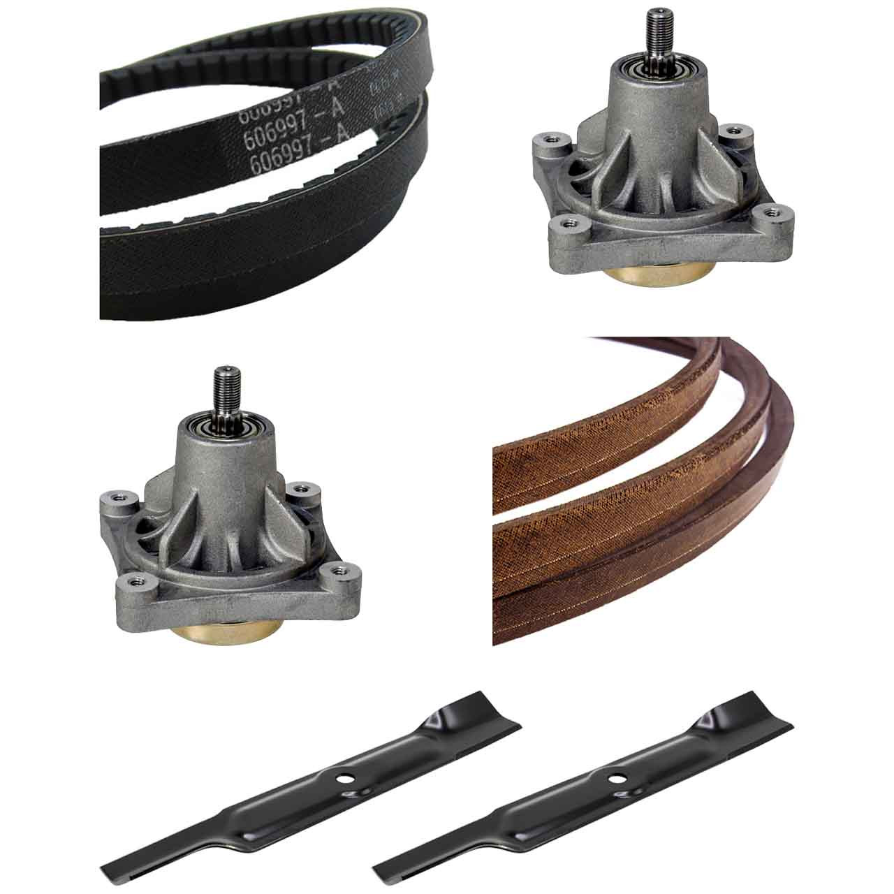 Spindle and Blade & Belt Kit For Hustler Dash XD 34