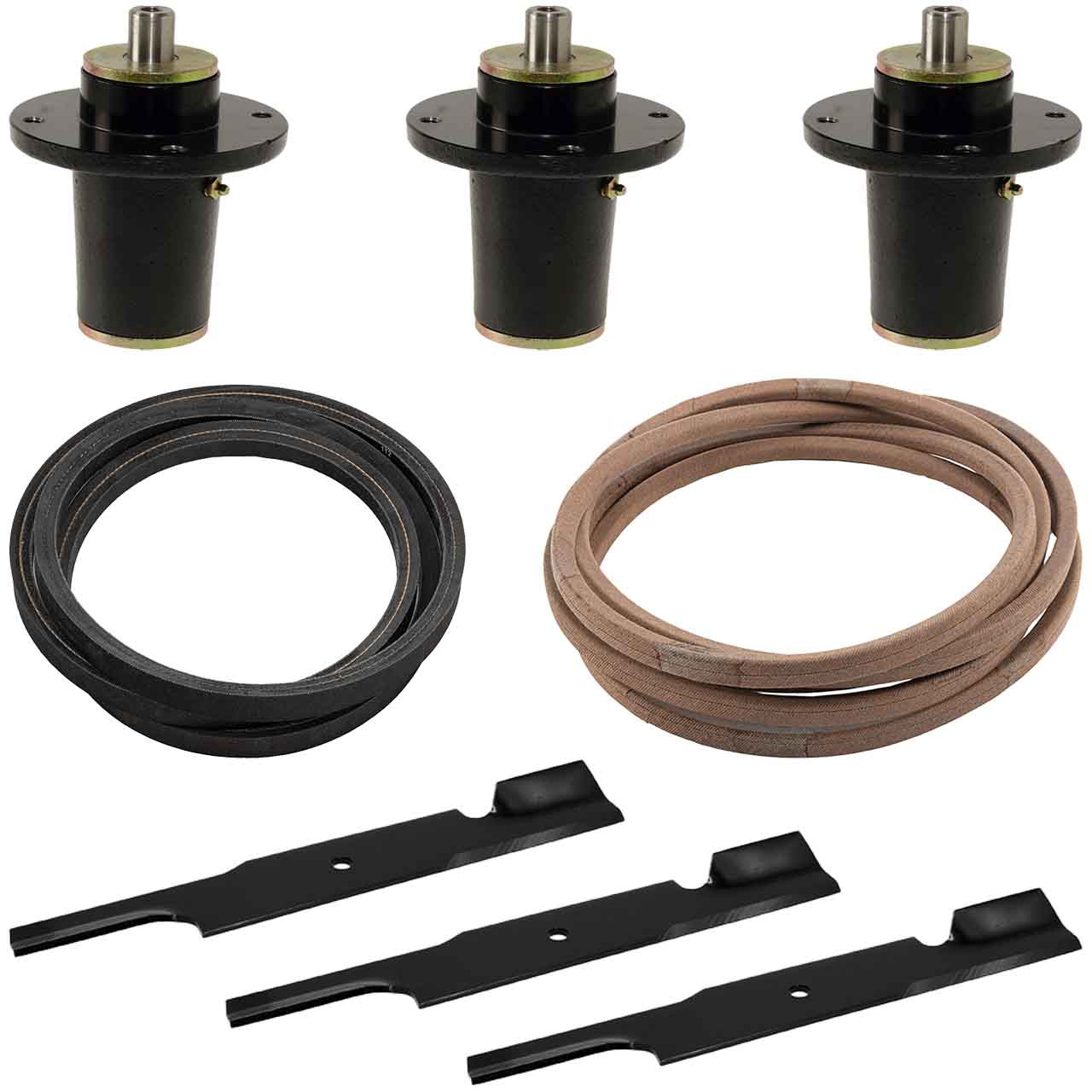 Spindle and Blade & Belt Kit For Hustler Super Z 60