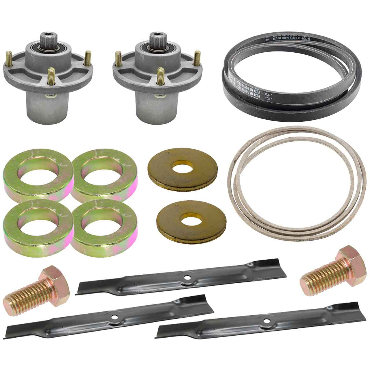 chest 114 トゥワーク Deck Moving Parts Maintenance Kit For Hustler Raptor X 42