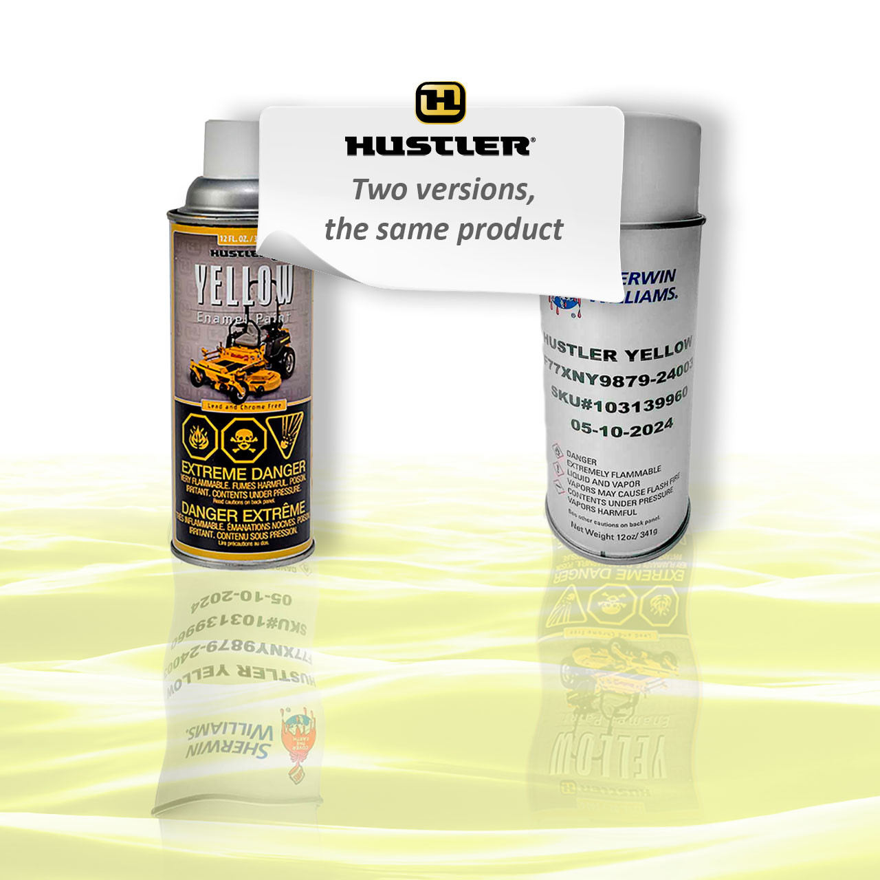 747220 - PAINT AER. (1) CAN YEL - HUSTLER Genuine Part