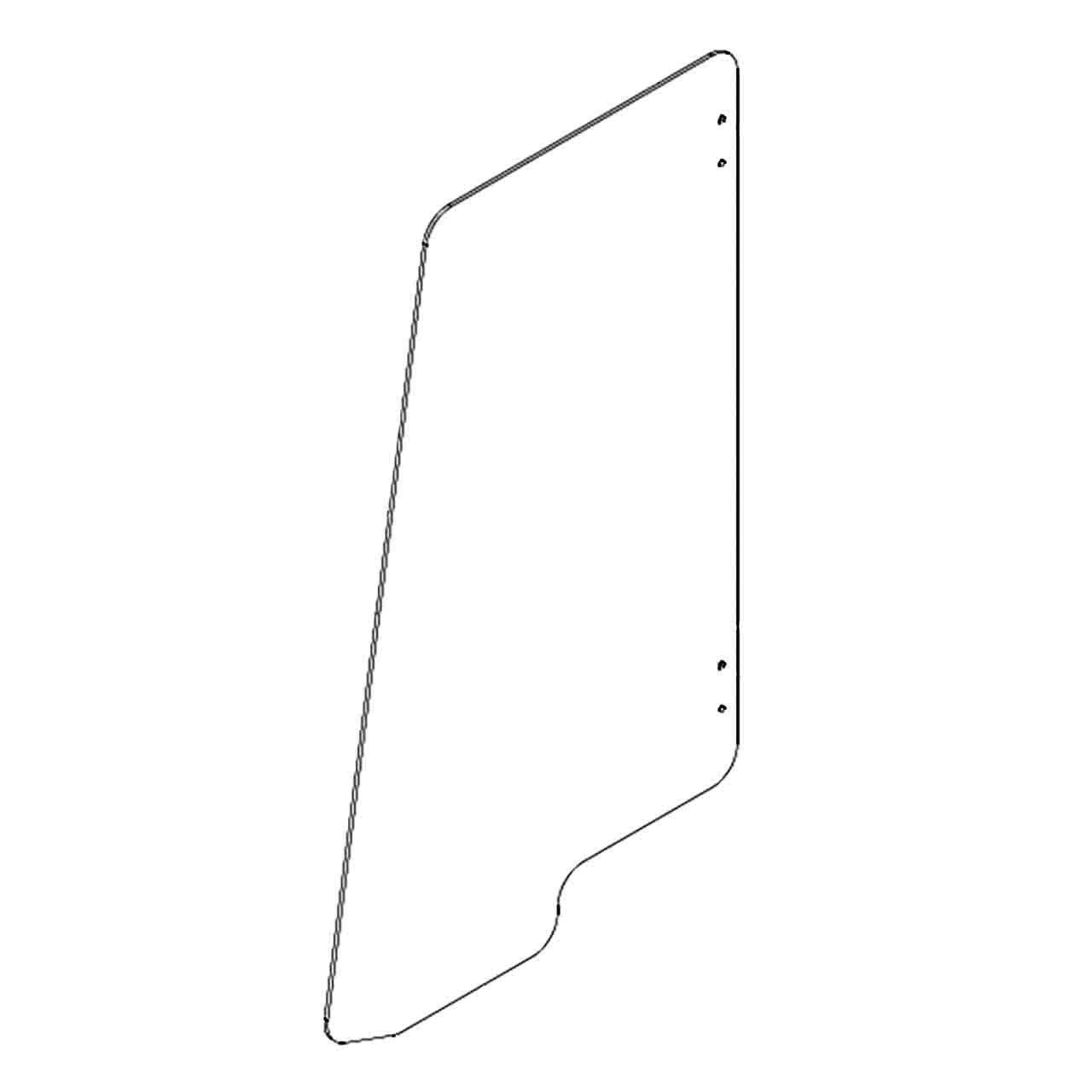 専用2 764605 - GLASS DOOR - HUSTLER Genuine Part