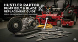 How to Replace the Pump Belt and Blades on a Hustler Raptor in 7 Steps How to Replace the Pump Belt and Blades on a Hustler Raptor in 7 Steps