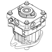 605760 - PUMP H-G PW W/ HOS-RS - HUSTLER Genuine Part