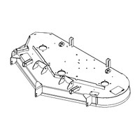 HUSTLER 552268 - SVC DECK DECAL 54" RSD - HUSTLER genuine Part Number 552268