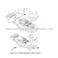 Parts lookup Hustler 66" Drive Belt 797936 OEM diagram