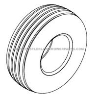 HUSTLER 747741 13X6.50-6 B4R RIB - Genuine Part