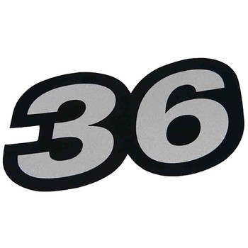 HUSTLER 793513 - DECAL 36"DECK ID - HUSTLER genuine Part Number 793513