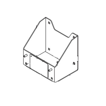 HUSTLER 553517 - SVC BATTERY BOX - HUSTLER genuine Part Number 553517