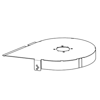 115801 - MOUNT W/A LEFT - HUSTLER Genuine Part