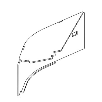 HUSTLER 124439-3 - MULCH CLOSE OFF W/A - HUSTLER genuine Part Number 124439-3