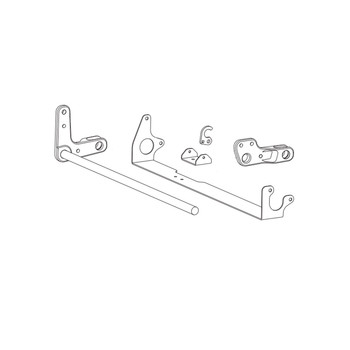 むぎちょこ GENUINE OEM HUSTLER UPGRADED TRANSMISSION HYDRO BRACKET KIT RAPTOR