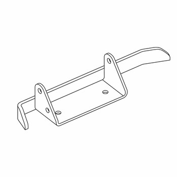 HUSTLER 108049 BRACKET CHUTE W/A HUSTLER genuine Part Number 108049