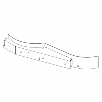 HUSTLER 116377 BAFFLE W/A LEFT 54 HUSTLER genuine Part Number 116377