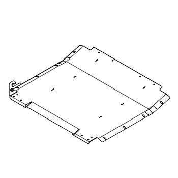 HUSTLER 119463 - BELLY PAN W/A - HUSTLER genuine Part Number 119463