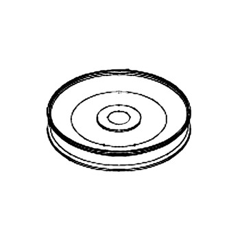 HUSTLER 301382 - PULLEY (076844) PTED BL - HUSTLER genuine Part Number 301382