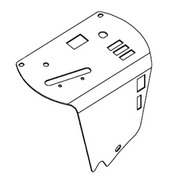 HUSTLER 349308 - INSTRUMENT PANEL W/A MM - HUSTLER genuine Part Number 349308