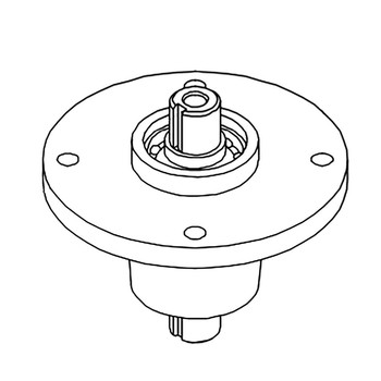 HUSTLER 544478 - SPINDLE HOUSING UP CUT - HUSTLER genuine Part Number 544478