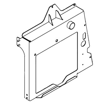 HUSTLER PANEL W/A A/C MNT HDZ 549394 - Image 1