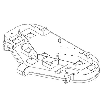 HUSTLER 550232 - SERVICE DECK 48" - HUSTLER genuine Part Number 550232