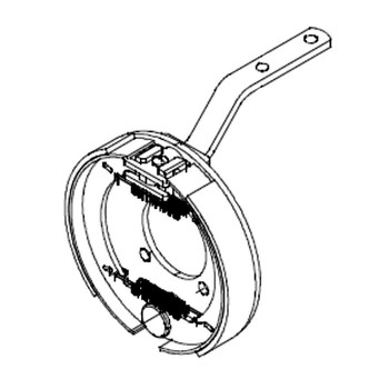 HUSTLER 607894 BRAKE ASSY LH - Genuine Part