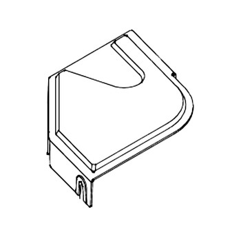 107945 - PULLEY COVER RS - HUSTLER Genuine Part