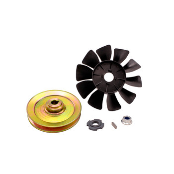 HUSTLER SERVICE KIT FAN/PULLEY 604132 - Image 1 HUSTLER SERVICE KIT FAN/PULLEY 604132 - Image 1