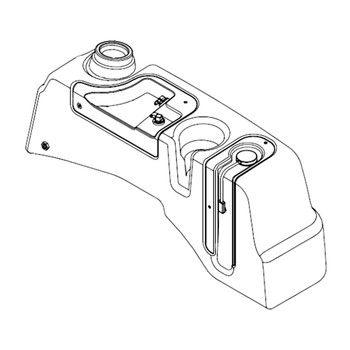 HUSTLER TANK FENDER L.H. 605102 - Image 1