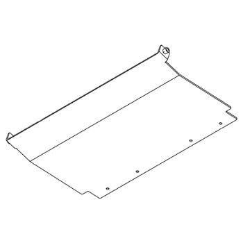 HUSTLER 125655-1 - BELLY PAN W/A - HUSTLER genuine Part Number 125655-1