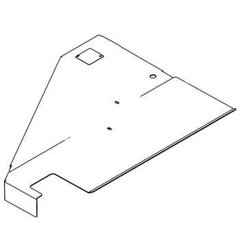 HUSTLER 555417 - SVC R WING COVER DECAL - HUSTLER genuine Part Number 555417