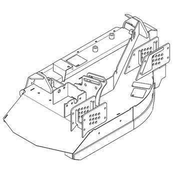 HUSTLER 555428 - SVC DECK DECAL - HUSTLER genuine Part Number 555428