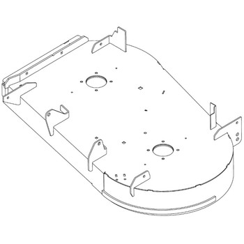 HUSTLER 555158 - SVC DECK DECAL - HUSTLER genuine Part Number 555158