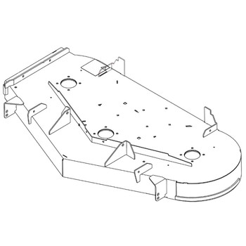 HUSTLER 555163 - SVC DECK DECAL - HUSTLER genuine Part Number 555163