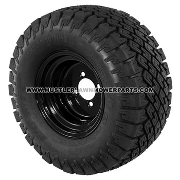 HUSTLER 607817 - TIRE/WHEEL 23X9.50-10 BLK - Image 1 