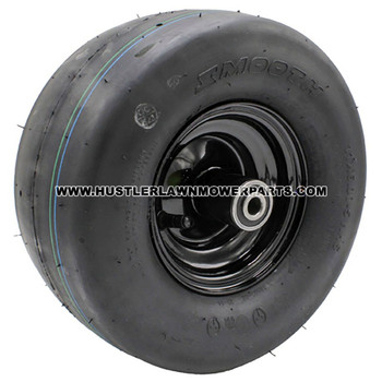 HUSTLER 607835 - TIRE/WHEEL 11x6.00-5 BLK - Image 1 