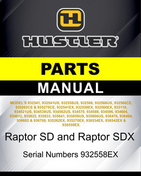 公式通販サイトセール and SD Raptor Hustler Raptor manual parts 935825 SN SDX 写真・グラフィック