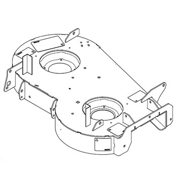 HUSTLER 556132 - SVC DECK 34" - HUSTLER genuine Part Number 556132