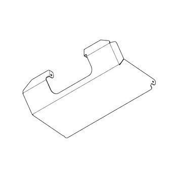 HUSTLER 127938-1 - SHIELD REAR DISCHARGE - HUSTLER genuine Part Number 127938-1