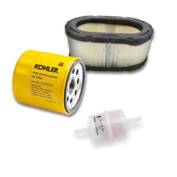 Hustler Raptor SD 48 & Raptor Flip Up 48 Kohler 7000 PRO & Series KT740 25 HP Filter Kit OEM