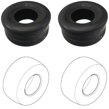 Complete Tire Kit For HyperDrive Hustler Mower Model 944025