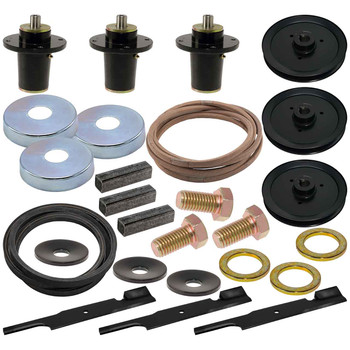 Complete Deck Moving Parts Maintenance Kit For Hustler HyperDrive 60" Model 943050