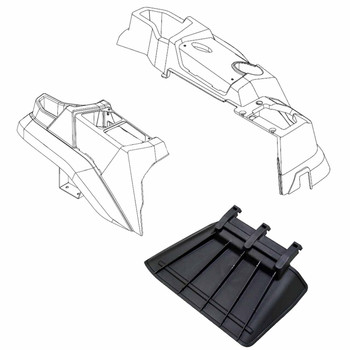 Fenders And Chute Kit For Hustler 939827 Raptor XD 54" FR730 - 24HP