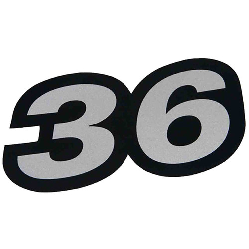 HUSTLER 793513 - DECAL 36"DECK ID - HUSTLER genuine Part Number 793513