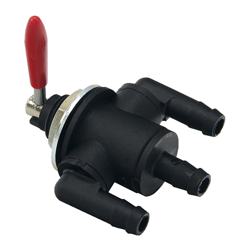 HUSTLER 797084 - FUEL VALVE 3-WAY NYLON