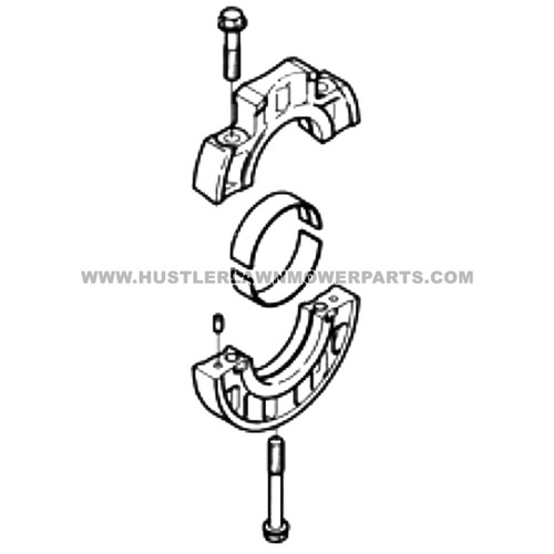 HUSTLER 110156410 - BEARING HOLDER ASSEM G.2 - Image 2